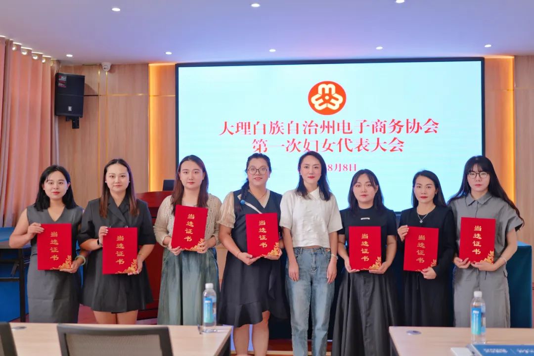 大理州电子商务协会妇联成立